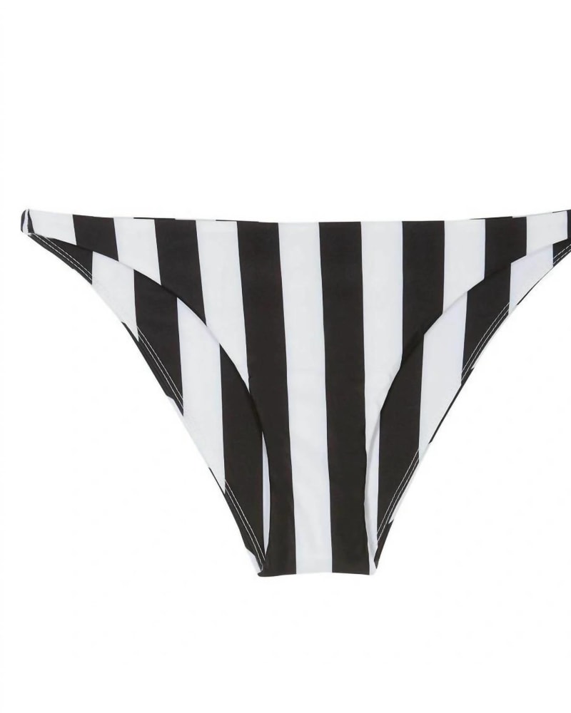 Front of a size L Women'S Moku Bottom In Retro Stripe in Retro Stripe by MIKOH. | dia_product_style_image_id:357058